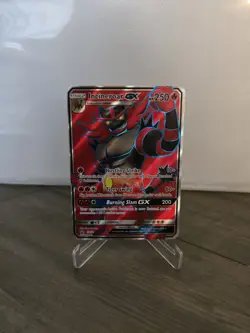 Incineroar GX SM38 Black Star Promo Full Art Holo Pokemon 2019 SM Sun Moon - Image 4