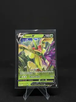 Flapple V 018/163 Battle Styles Holo Ultra Rare - Pokemon TCG - NM - Image 1