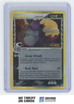 2006 Pokemon EX - Dragon Frontiers Nidoking #6/101 - Image 1