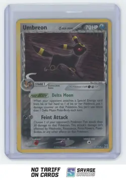 2005 Pokemon EX - Delta Species Umbreon #17/113 - Image 1