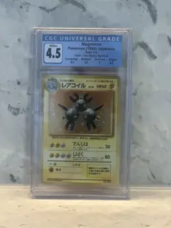 1996 Pokemon Japanese No Rarity Magneton #82 CGC 4.5 - Image 1