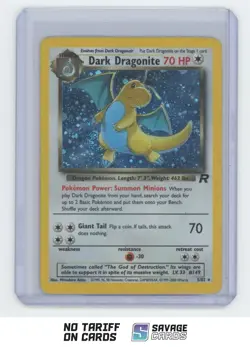 2000 Pokemon Classic - Team Rocket Dark Dragonite #5/82 - Image 1