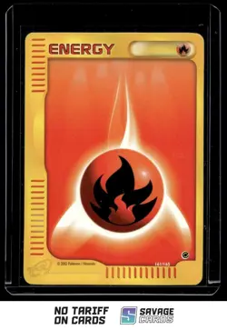 2002 Pokemon Expedition Energy #161/165 - Image 1
