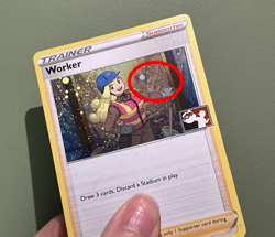 1 Swirl 🌀 Cosmo Holo Worker 167/195 Holo Pokemon Play! Prize Pack Series 4 LP - Image 2