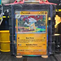Marowak 151 Holo Pokemon TCG 105/165 Scarlet & Violet Rare - Image 1