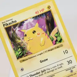 Pokemon TCG - Pikachu 58/102 Base Set Shadowless - Red Cheeks - EXC/NM - Image 1