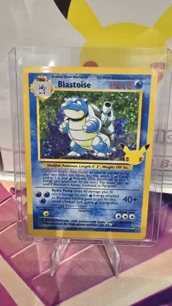 Pokemon TCG Blastoise Celebrations: Classic Collection 2/102 Holo Holo Rare A - Image 1