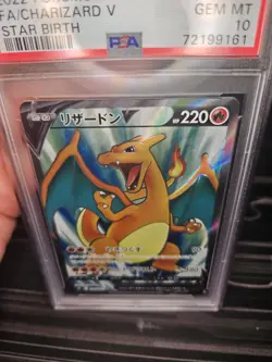 PSA 10 Charizard V SR 102/100 S9 Star Birth - Carta Pokemon Giapponese 2022 - Image 3