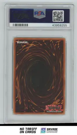 2002 Yu-Gi-Oh Legend/Blue Eyes 1st Edition Dark King Of Abyss PSA 10 #LOB-020 - Image 2