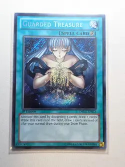 Yugioh - Guarded Treasure (DRLG-EN013) - Secret Rare - LP/MP - Image 1