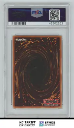 2002 Yu-Gi-Oh Legend/Blue Eyes 1st Edition Darkfire Dragon PSA 10 #LOB-019 - Image 2