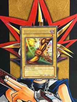LOB-E097 Right Leg of The Forbidden One Ultra Rare 1st Edition MP Yugioh Card - Image 1