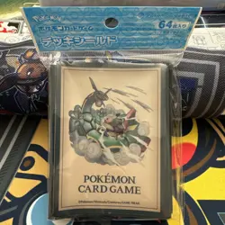 Deck Sleeves PIKACHU ADVENTURE Rayquaza - pokemon Japan card game - Image 1