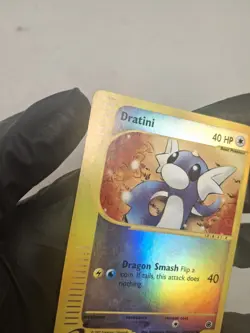 Dratini 107/165 Reverse Holo Expedition Pokemon Card 2002 WoTC E-Reader - Image 3