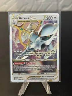 Arceus VSTAR (Metal Card) - 123/172 - Sword & Shield Promo Cards - Image 3