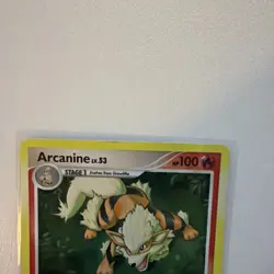 Pokemon TCG Arcanine LV. 53 Rare Holo Card 1/111 Rising Rivals - Image 2