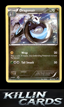 Dragonair 82/116 Pokemon Uncommon Plasma Freeze Card LP - Image 1