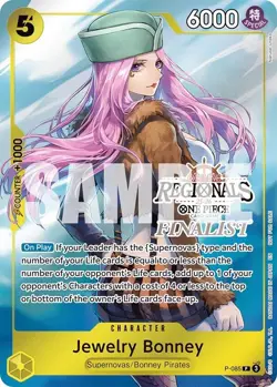 Jewelry Bonney (Offline Regional Finalist Card Set 2025 Vol.2) [OP-PR - P-085... - Image 1