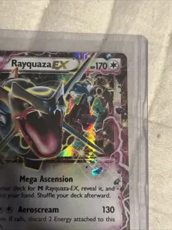 Pokemon TCG Rayquaza EX XY69 Black Star Promo 2015 Holo Card - Image 2