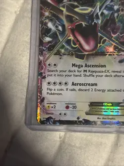 Pokemon TCG Rayquaza EX XY69 Black Star Promo 2015 Holo Card - Image 4