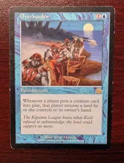 Overburden Prophecy Regular Rare Card 39/143 Magic The Gathering MTG - Image 1