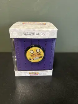 Ultra Pro Pokemon Alcove Click Deck Box KALOS 4 Magnetic Badges, Holds 100 Cards - Image 1