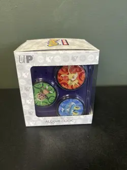 Ultra Pro Pokemon Alcove Click Deck Box KALOS 4 Magnetic Badges, Holds 100 Cards - Image 2