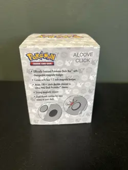 Ultra Pro Pokemon Alcove Click Deck Box KALOS 4 Magnetic Badges, Holds 100 Cards - Image 3