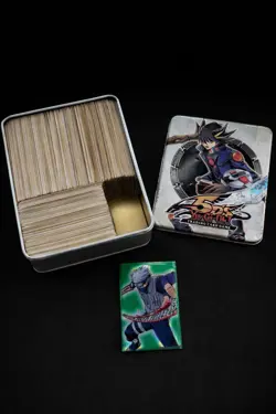 Yu-Gi-Oh 300 Card Lot + Tin MST Torrential Tribute HERO Glow Neos Gungnir - Image 1
