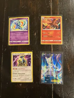 HIGH END Pokemon TCG Card Lot Shining Mew, Charizard, Shining Arceus, Mewtwo EX - Image 1