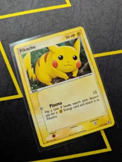 Pikachu 74/112 Ex FireRed LeafGreen Reverse Holo Pokemon Card 2004 VLP - Image 2