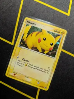 Pikachu 74/112 Ex FireRed LeafGreen Reverse Holo Pokemon Card 2004 VLP - Image 3