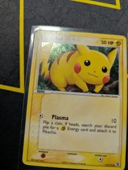 Pikachu 74/112 Ex FireRed LeafGreen Reverse Holo Pokemon Card 2004 VLP - Image 4