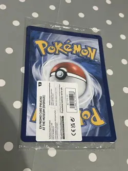 Pokemon Natural History Museum: Pikachu at the Museum Promo Card (mint sealed) - Image 2