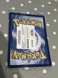 Pokemon Natural History Museum: Pikachu at the Museum Promo Card (mint sealed) - Image 3