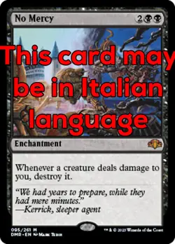 MTG NO MERCY EXC - NESSUNA PIETA 95 - DMR - MAGIC - Image 1