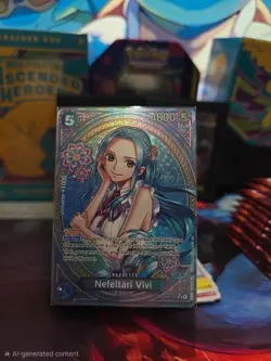 One Piece EB03-24 ENGLISH Nefeltari Vivi SP NM/M - AUSSIE SELLER - Image 1