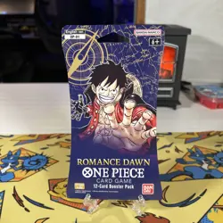One Piece Romance Dawn sleeved Booster Pack OP-01 - Image 1