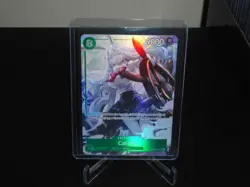 One Piece AZURE SEA'S SEVEN CARROT EBO4-013 SR ALT ART CARD NICE! - Image 1