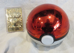 Burger King Nintendo Pokemon Togepi 23K Gold Plated Card w/PokeBall Case 1999 - Image 1