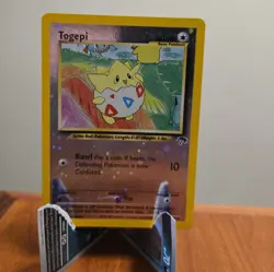 Pokemon Togepi Reverse Holo Foil Card #4/18 Southern Islands NM condition - Image 1