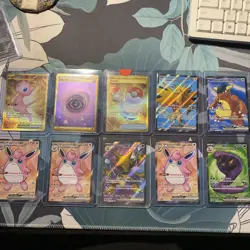 10x English Pokemon TCG 151 SR Card Lot - Image 1