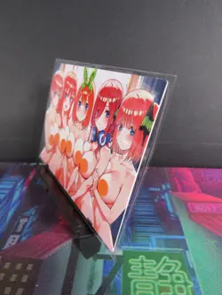 The Quintessential Quintuplets Custom Art Card NM Anime Sexy Waifu Collectible - Image 2