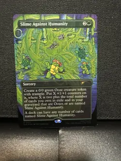 Mtg Secret Lair X TMNT Ultra Rare Chase Card Slime Against Humanity #7077 - Image 2