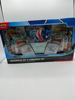 Pokemon Trading Card Game Greninja and Kingdra Ex Special Collection Box Sealed - Image 1