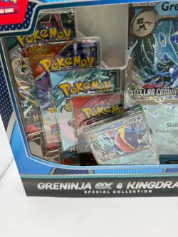 Pokemon Trading Card Game Greninja and Kingdra Ex Special Collection Box Sealed - Image 2