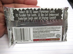 Pokemon the First Movie Topps Trading Cards Booster Pack Sealed Blue Logo - Image 2