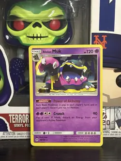 Pokemon TCG Sun & Moon - Alolan Muk 58/149 - Holo Rare Card - Image 1