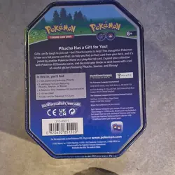 Pokemon GO Pikachu Tin Pokemon TCG with Promo Card & Booster Packs 2022 - Image 2