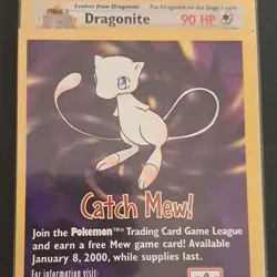 Wizards of the Coast Pokemon League Promo Sealed Dragonite Card 2000 English - Image 1